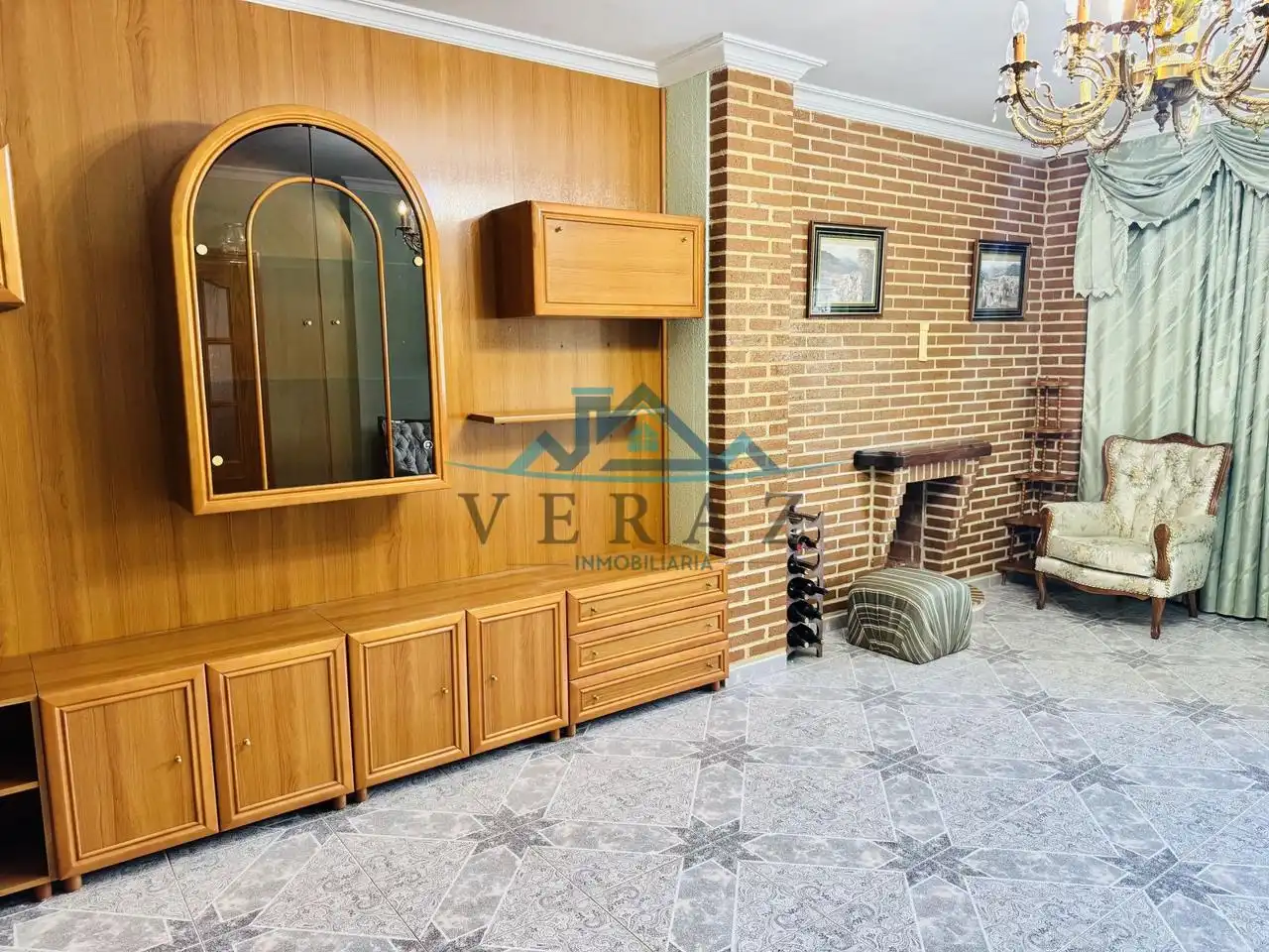 Sala d'estar de Casa o xalet en venda en Talavera de la Reina amb Aire condicionat, Calefacció i Jardí privat