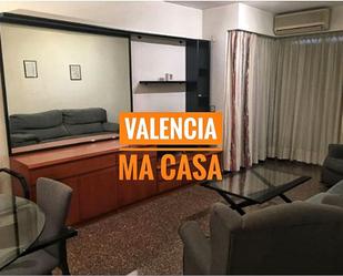 Living room of Flat to rent in  Valencia Capital  with Air Conditioner, Heating and Terrace