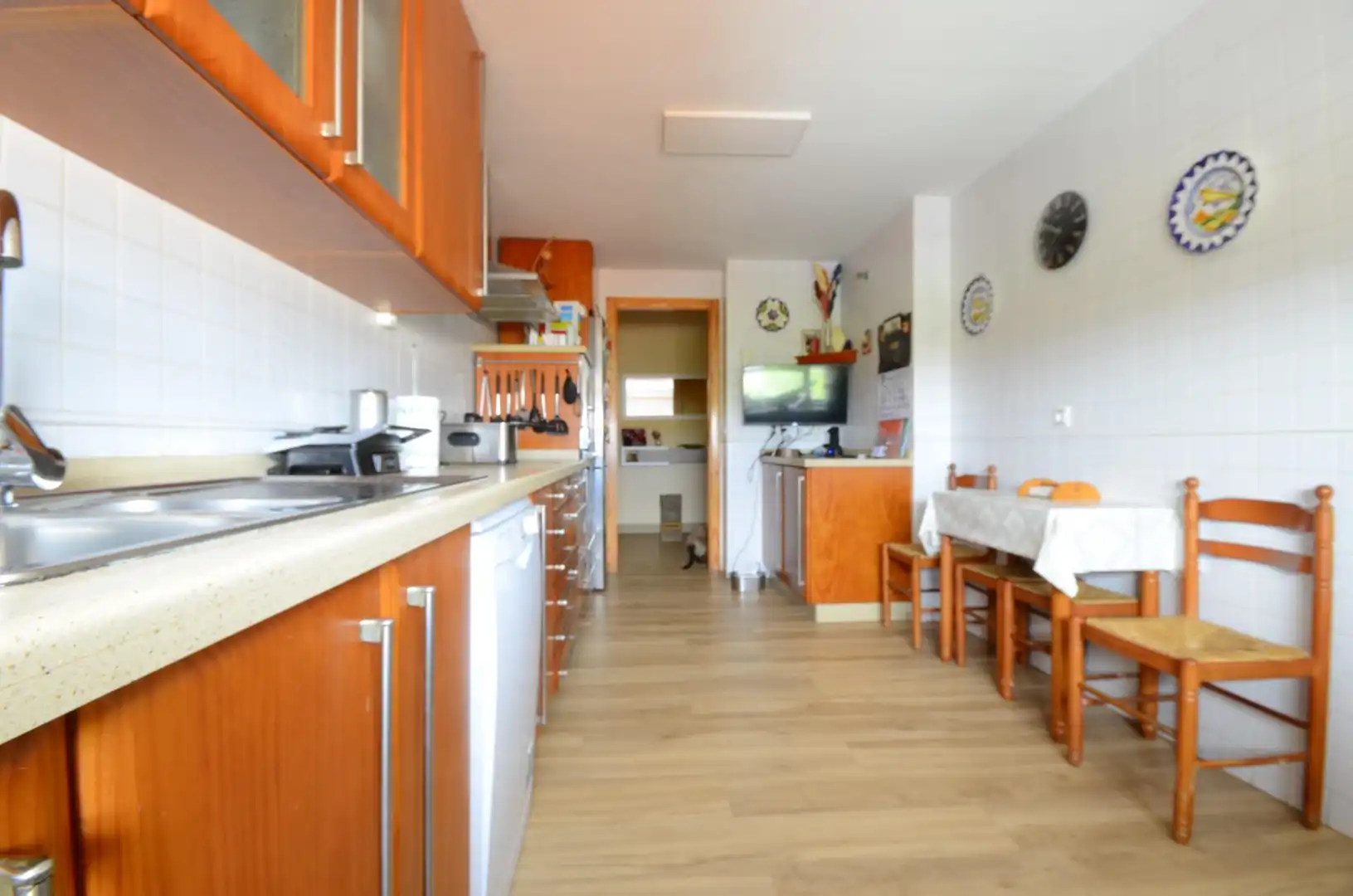 Küche von Wohnung zum Verkauf in Ayamonte mit Privatgarten, Terrasse und Gemeinschaftspool