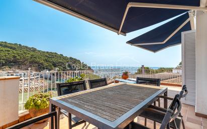 Terrace of Single-family semi-detached for sale in Palafrugell  with Private garden, Terrace and Oven