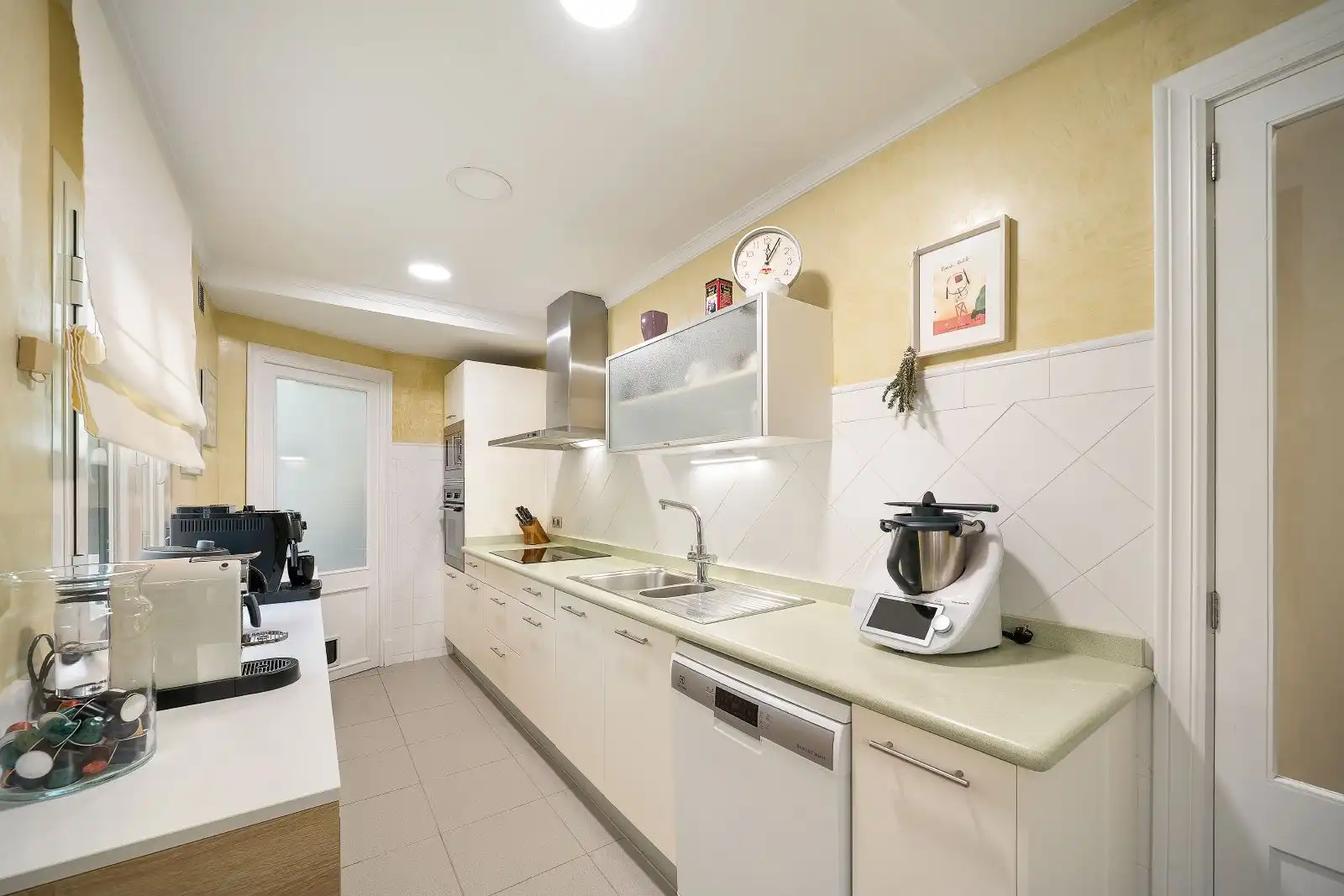 Cocina de Apartamento en venta en  Palma de Mallorca con Aire acondicionado, Calefacción y Parquet