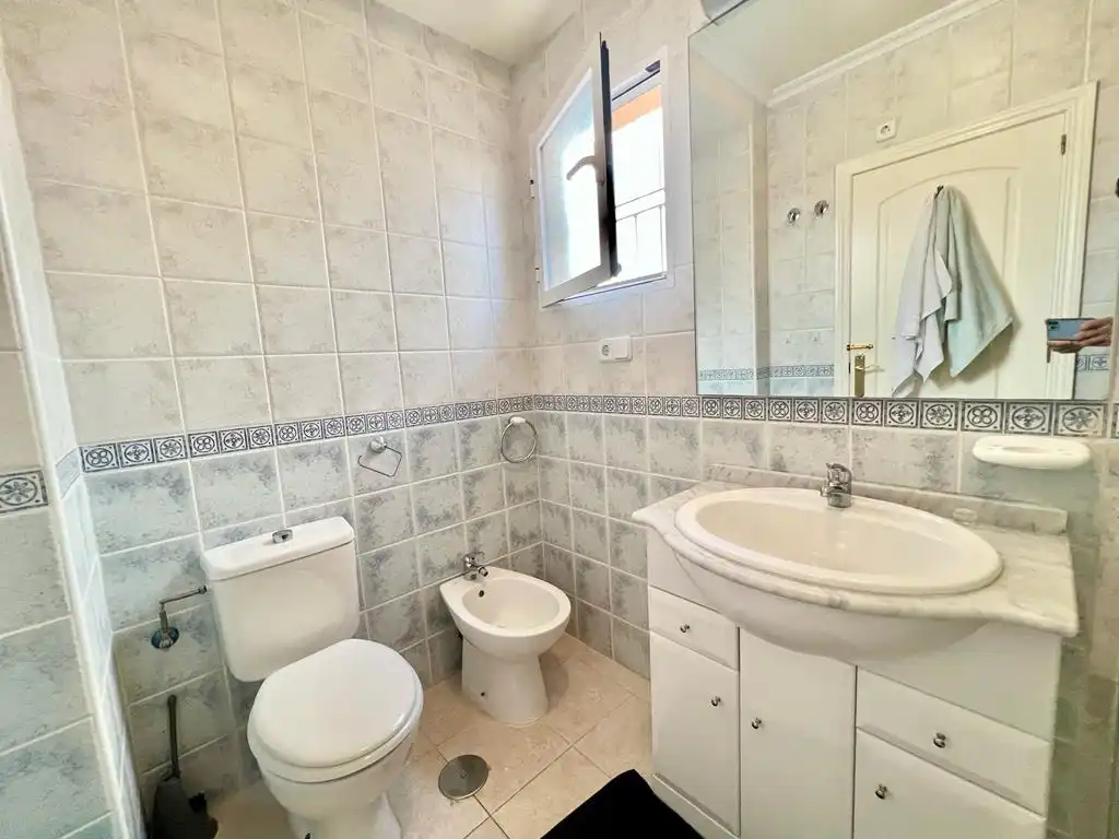 Bathroom of Houses for rent in Orihuela  with Air Conditioner, Heating and Terrace