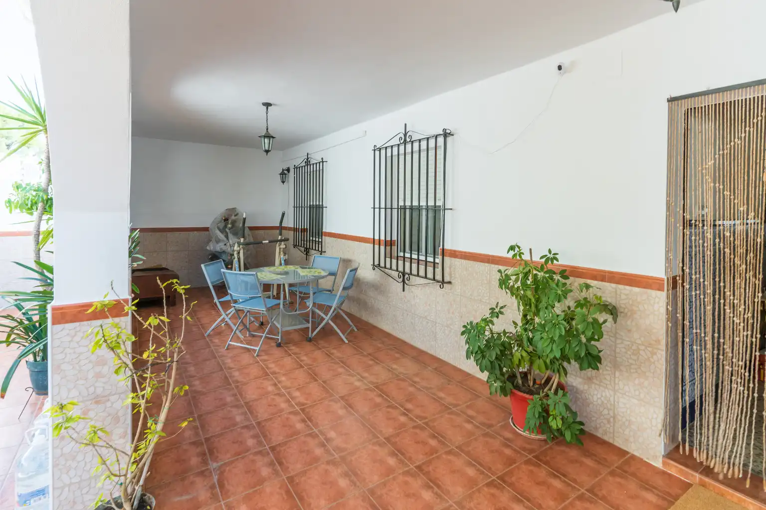Terrace of Country homes for sale in Bonares  with Private garden, Terrace and Swimming Pool