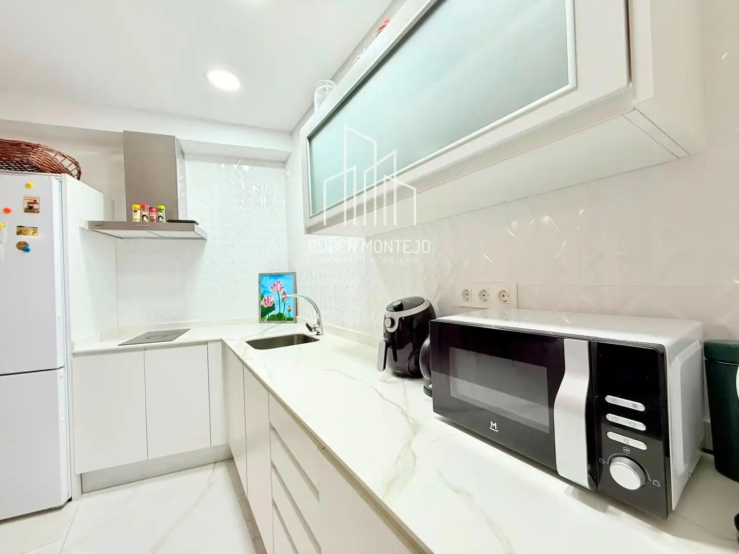 Cocina de Piso de alquiler en Salamanca con Calefacción, Terraza y Amueblado