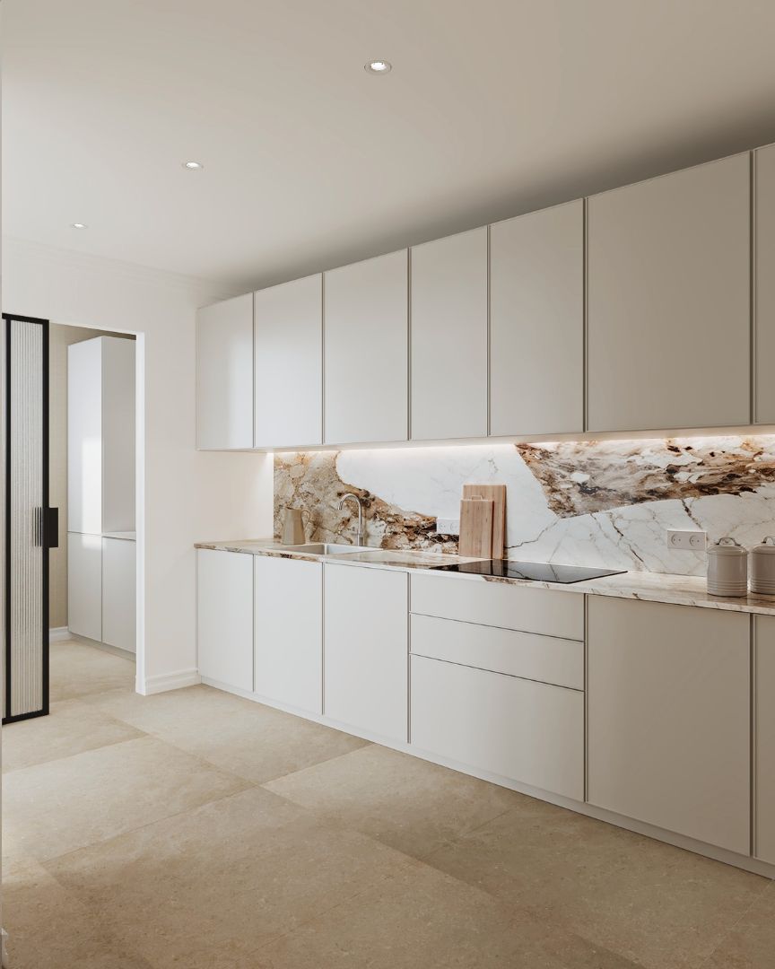 Cocina de Piso en venta en  Madrid Capital con Calefacción y Terraza