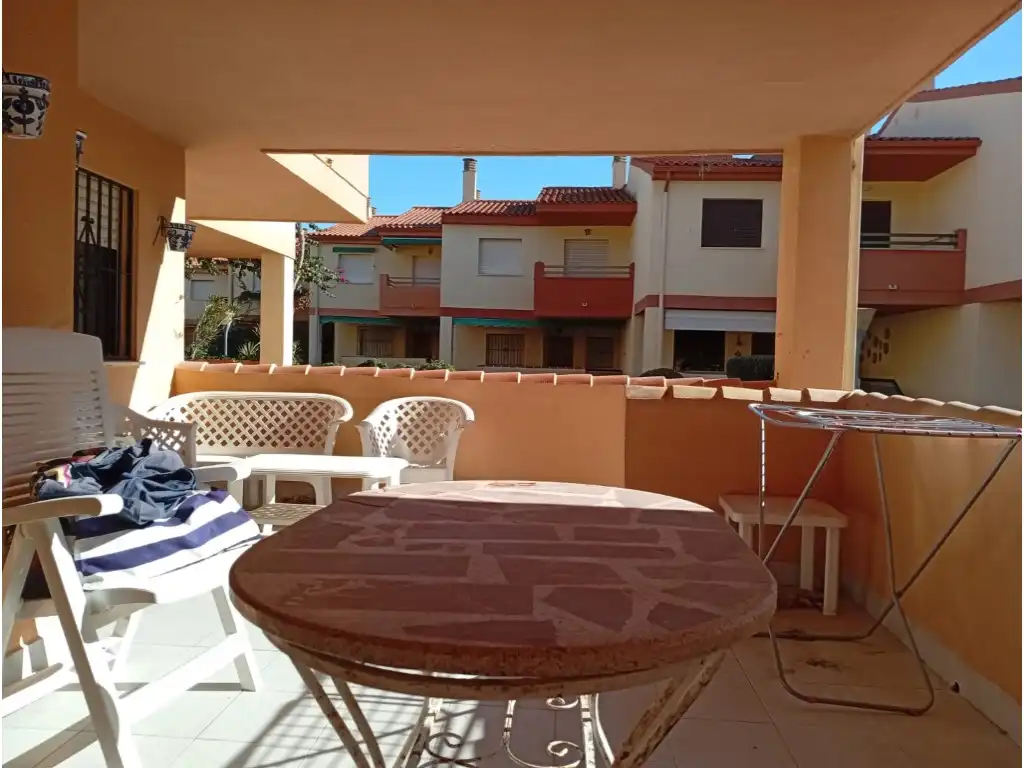 Terrassa de Casa adosada en venda en Salobreña amb Piscina