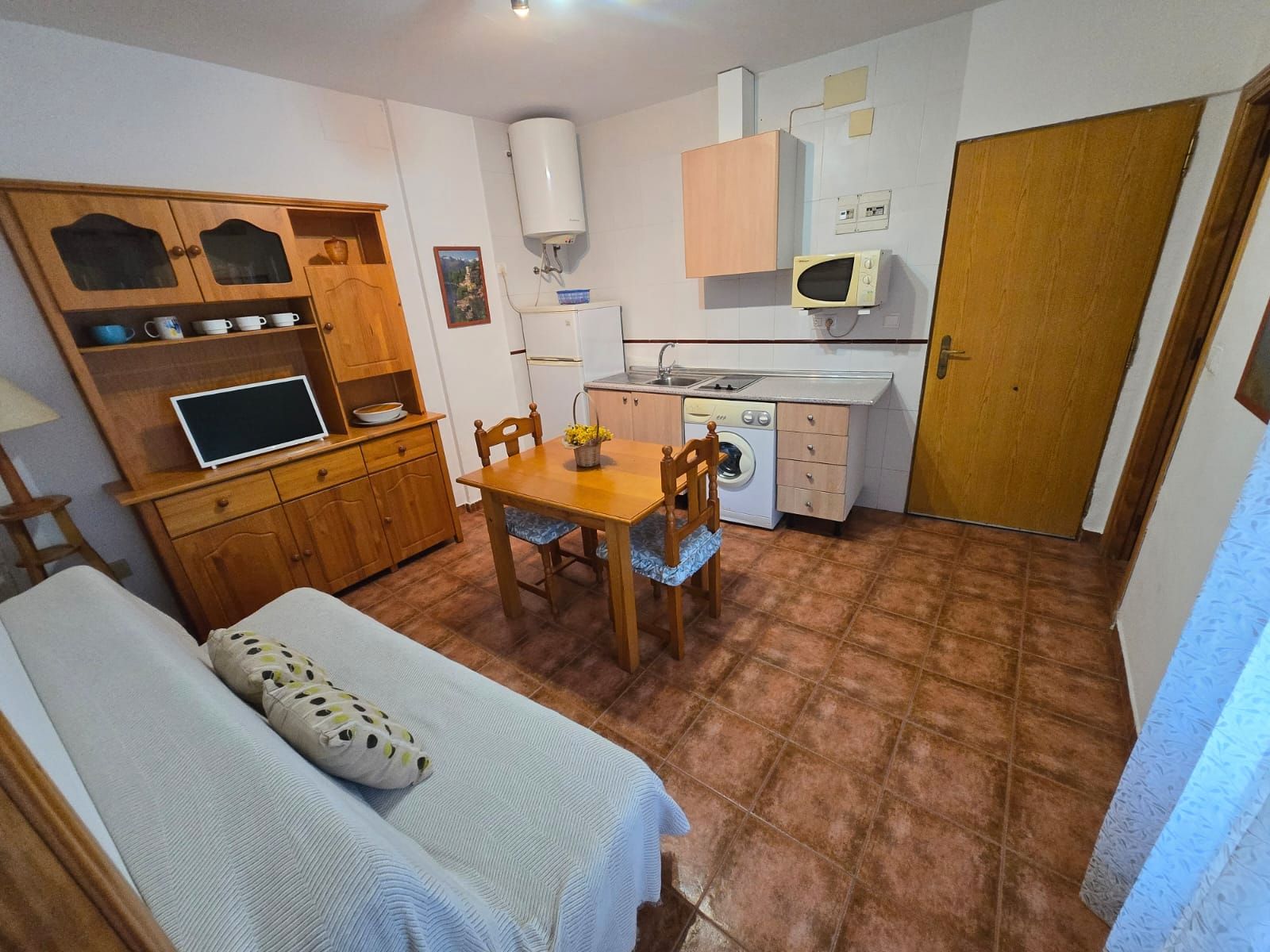 Kitchen of Apartment to rent in Úbeda  with Air Conditioner, Furnished and Washing machine