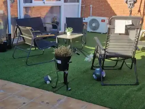 Terrace of Flat for sale in Tàrrega  with Air Conditioner, Parquet flooring and Balcony