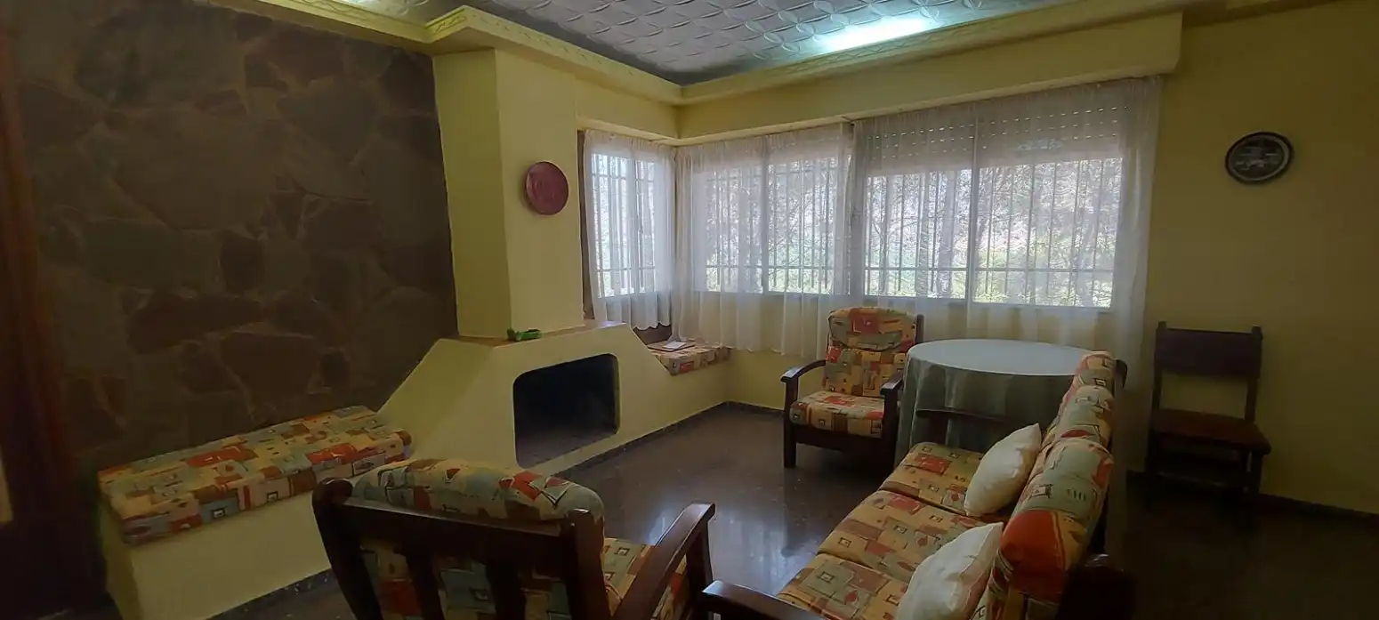 Sala de estar de Casa o chalet en venta en Torres Torres con Jardín privado, Terraza y Piscina