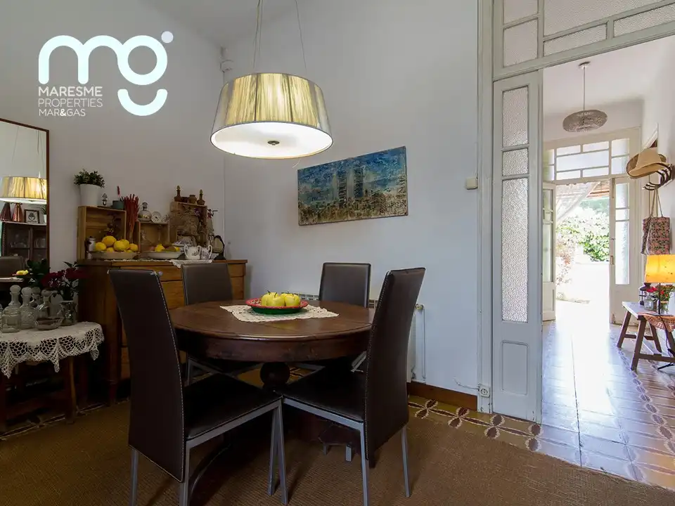Esszimmer von Country house zum Verkauf in Vilassar de Mar mit Heizung, Privatgarten und Schwimmbad