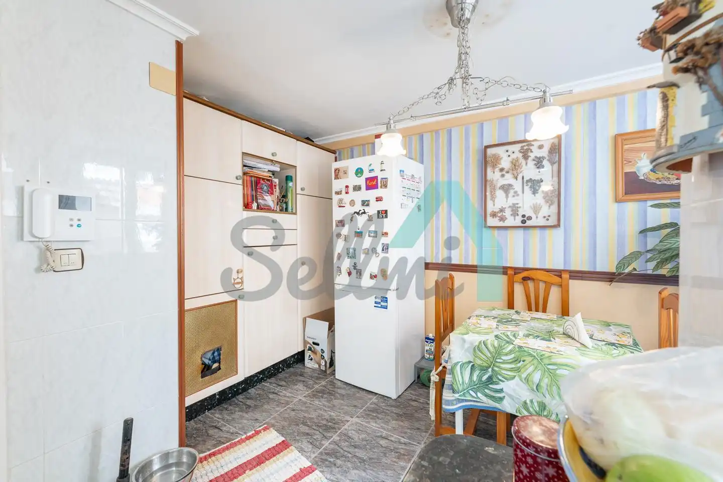 Cocina de Piso en venta en Gijón  con Calefacción, Parquet y Trastero