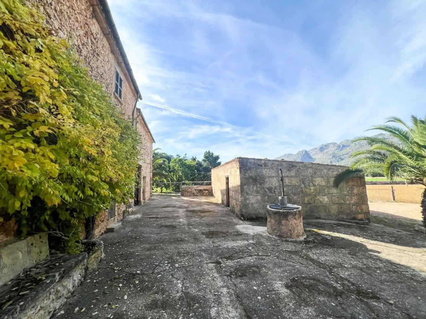 Außenansicht von Haus oder Chalet zum Verkauf in Pollença mit Klimaanlage, Heizung und Terrasse