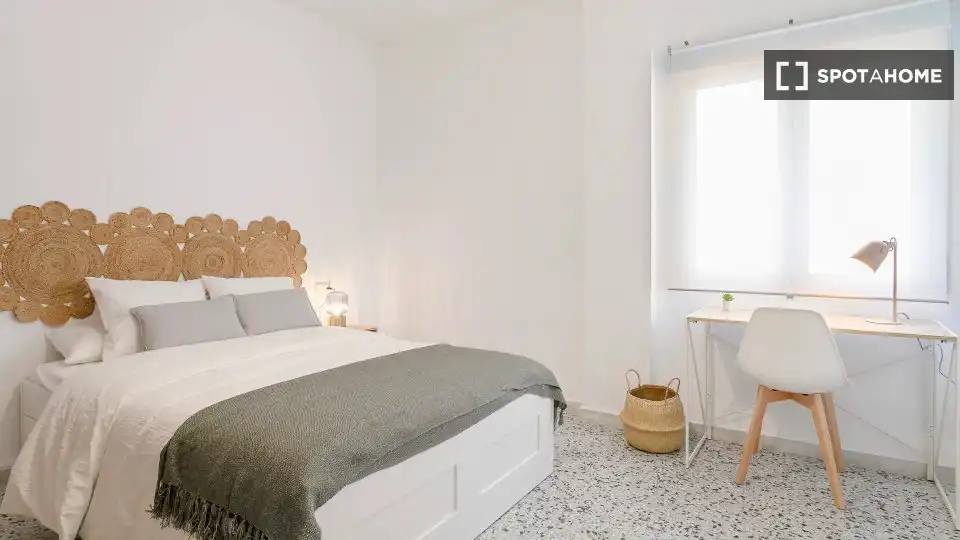 Bedroom of Flat for rent in Alicante / Alacant  with Air Conditioner, Heating and Furnished