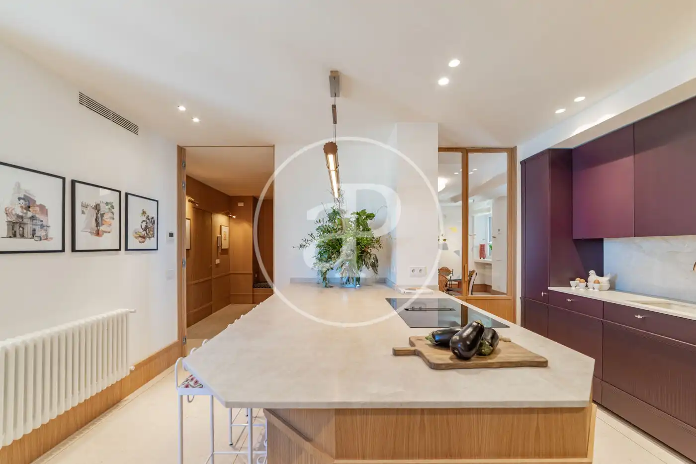 Küche von Wohnung zum Verkauf in Madrid mit Klimaanlage, Heizung und Terrasse
