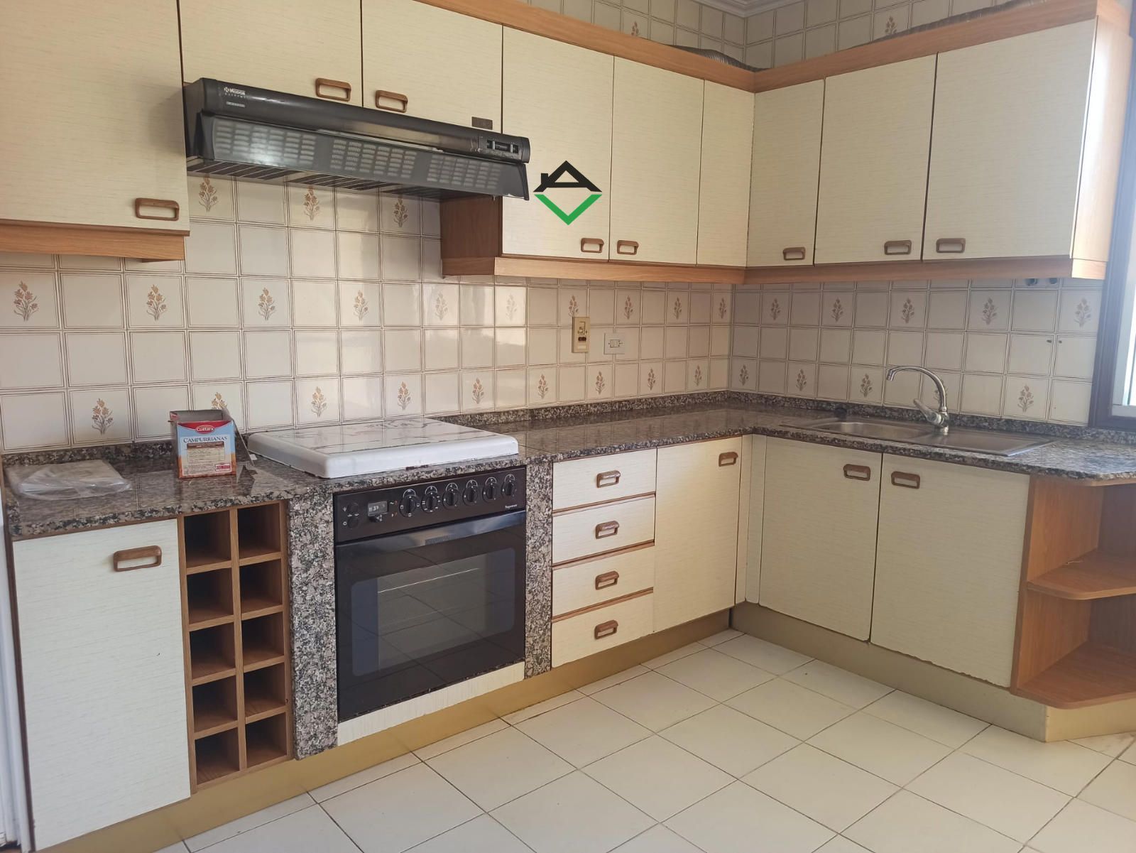 Kitchen of Flat for sale in Cangas   with Heating, Terrace and Storage room