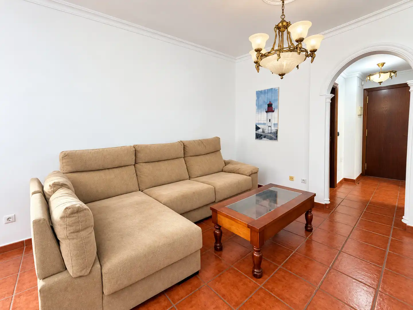 Sala d'estar de Apartament en venda en Los Boliches 