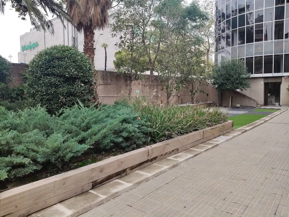 Terraza de Oficina de alquiler en Les Corts