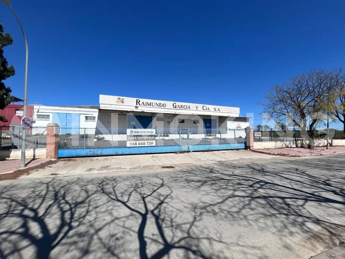 Vista exterior de Nave industrial en venta en Librilla