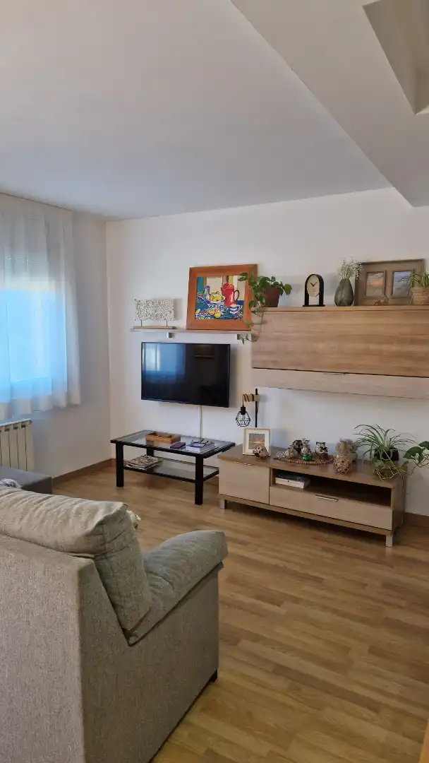 Sala d'estar de Pis en venda en Arbúcies amb Calefacció i Moblat