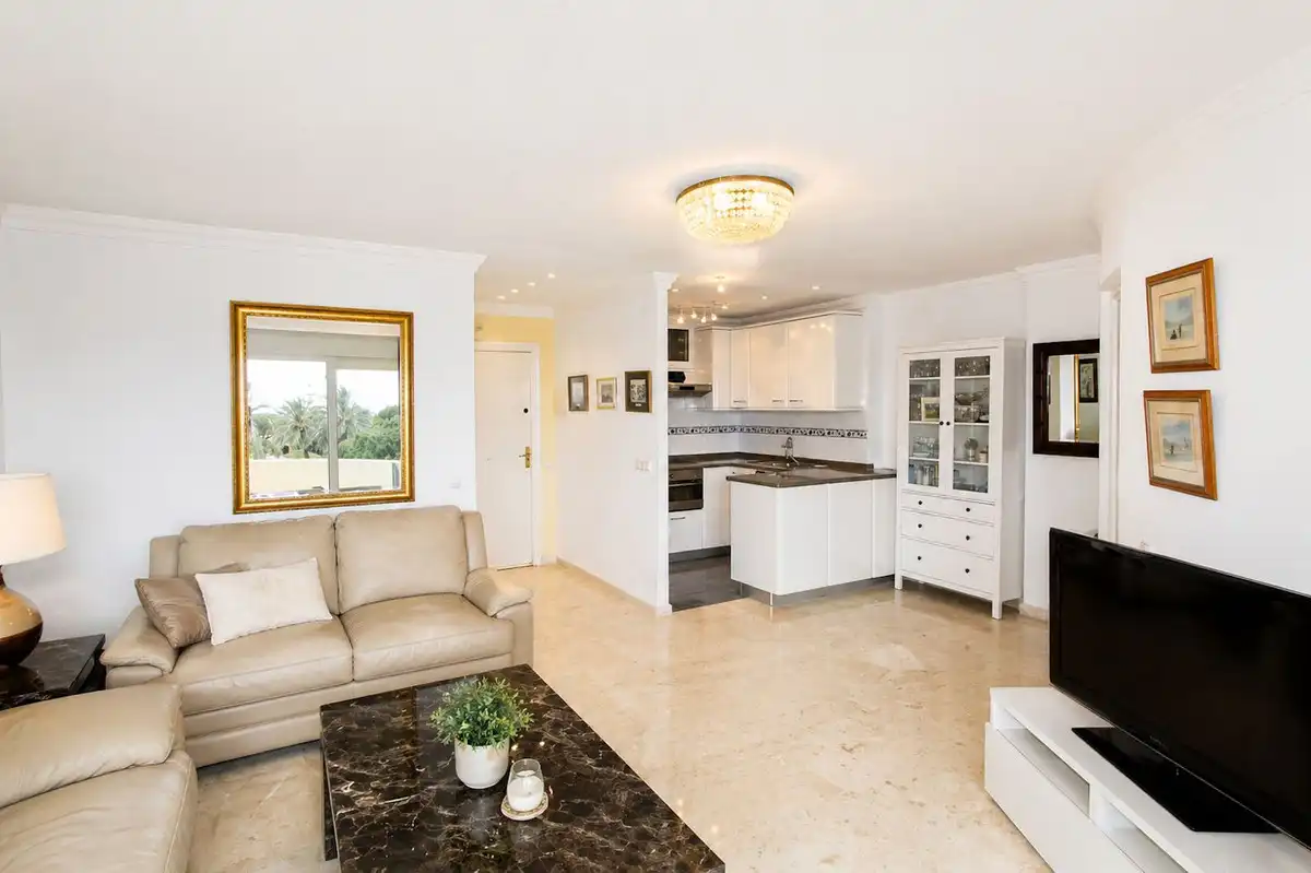 Sala de estar de Casa adosada en venta en Rojales