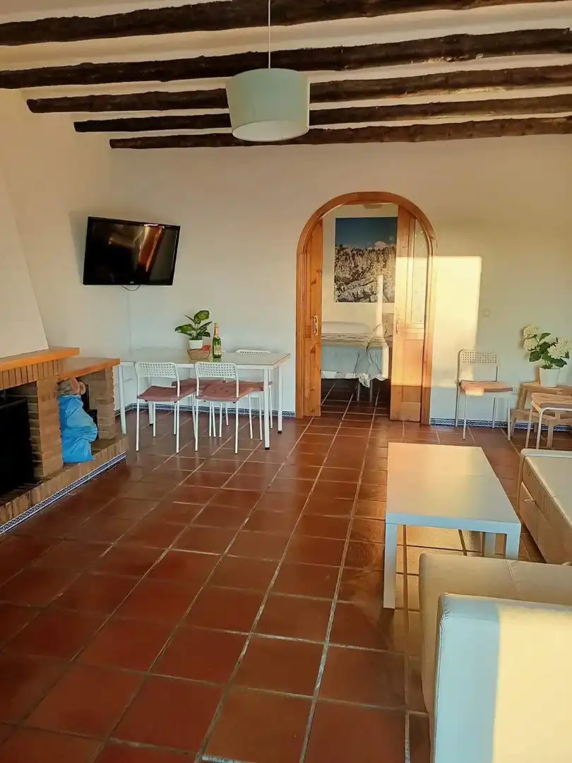 Sala de estar de Apartamento en venta en Benaocaz con Amueblado