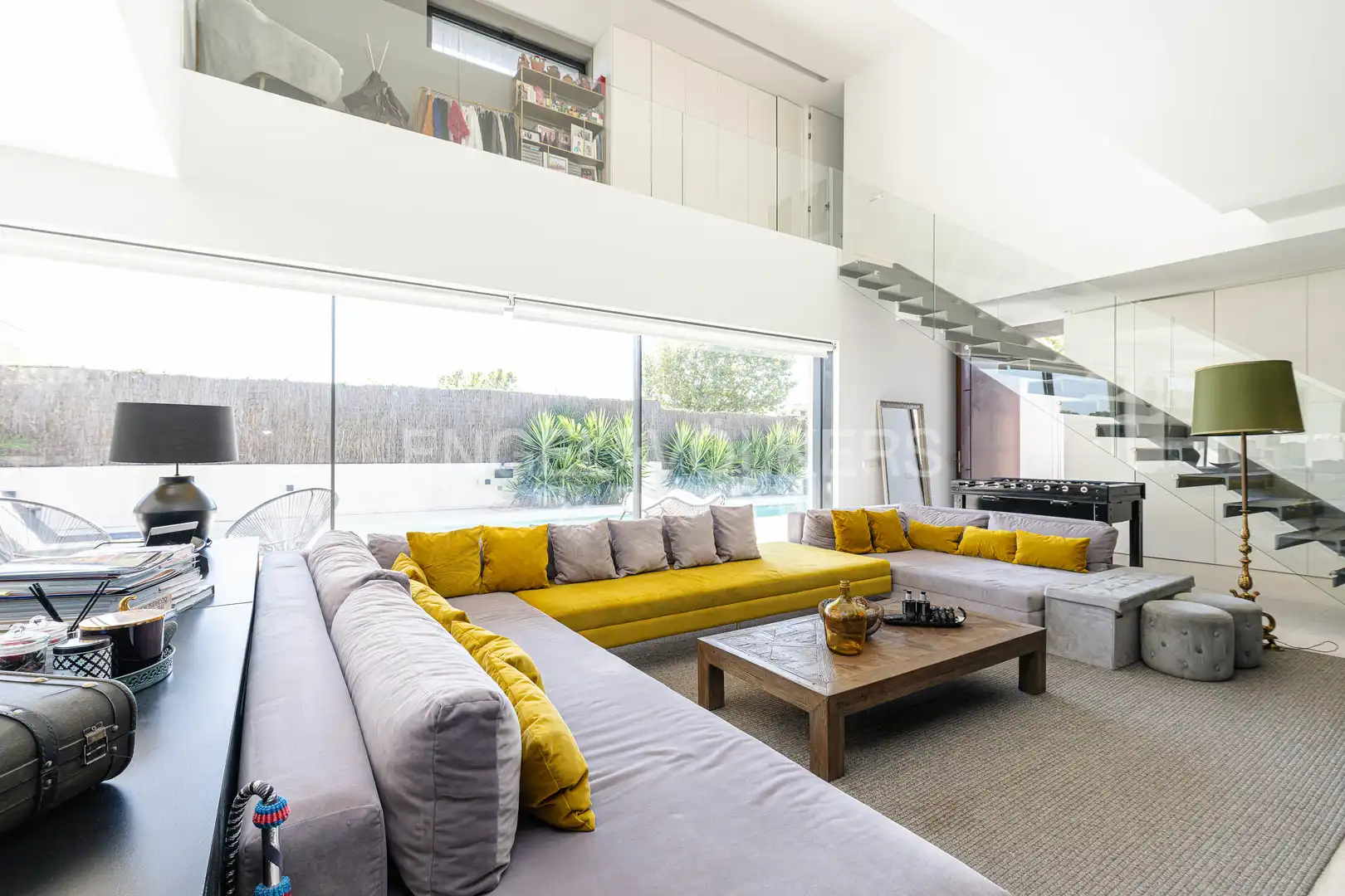 Sala de estar de Casa o chalet de alquiler en Boadilla del Monte con Calefacción, Jardín privado y Terraza