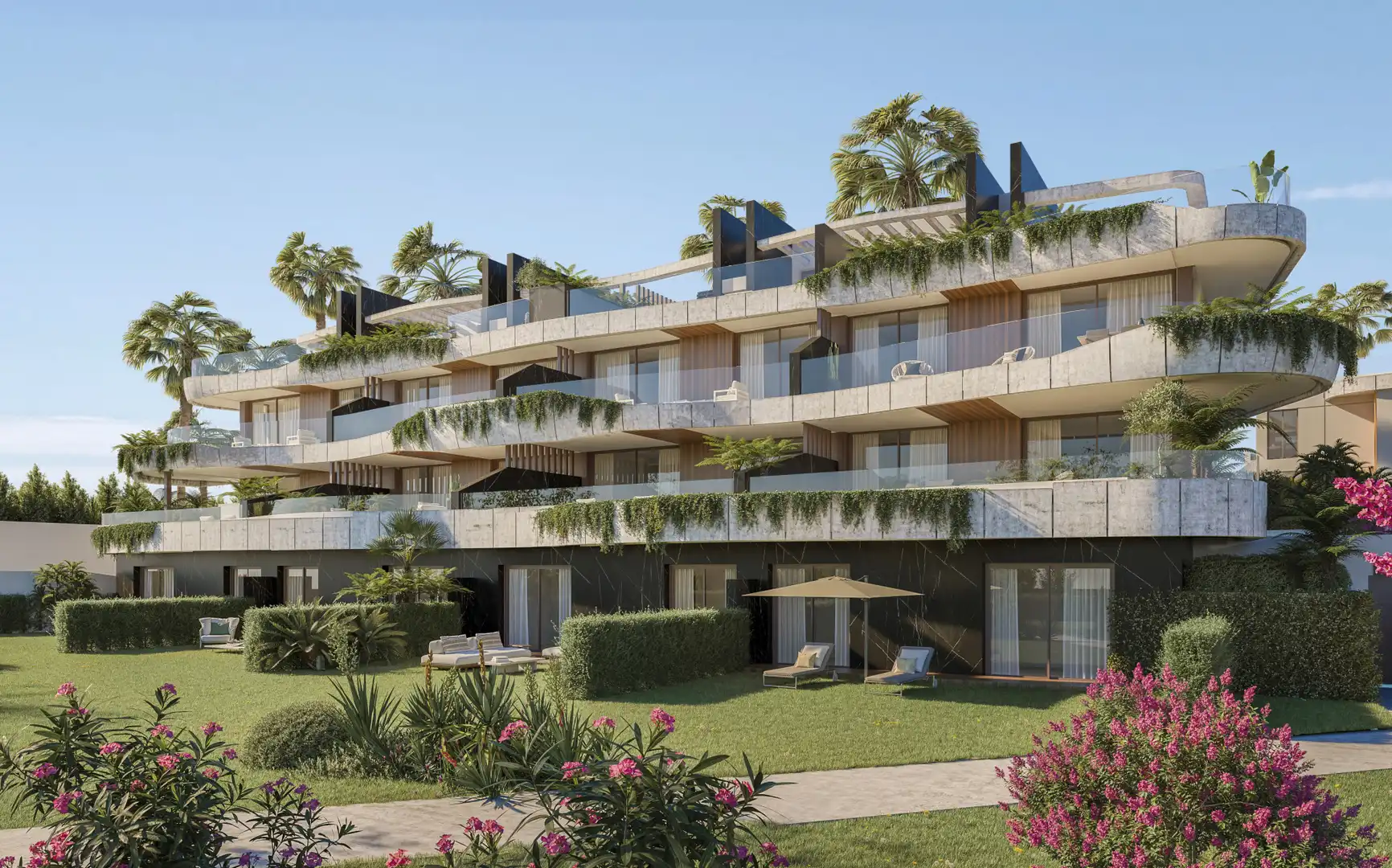 Exterior view of Attic for sale in Marbella  with Air Conditioner, Heating and Terrace