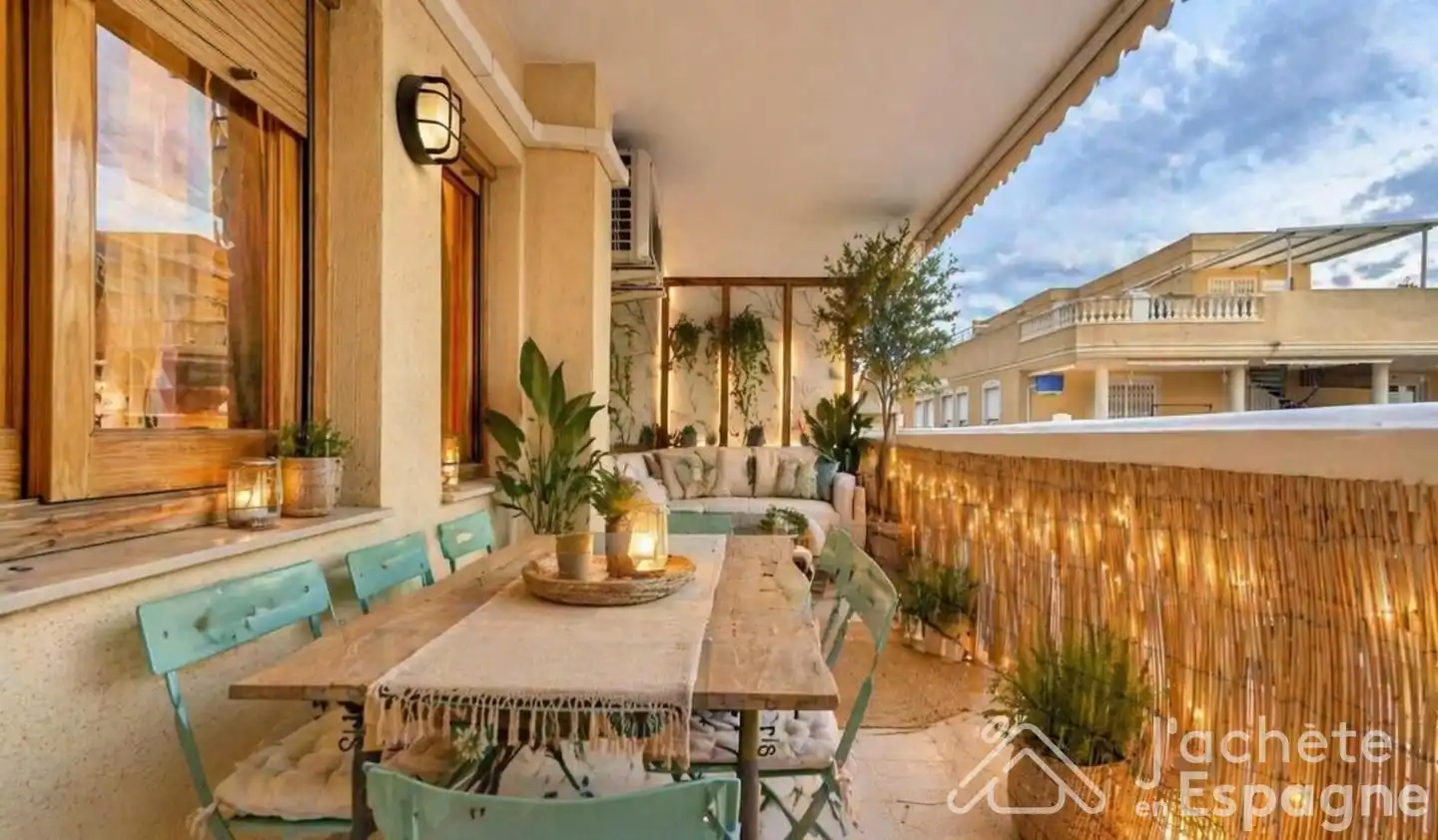 Terraza de Piso en venta en Moncofa con Aire acondicionado, Terraza y Amueblado