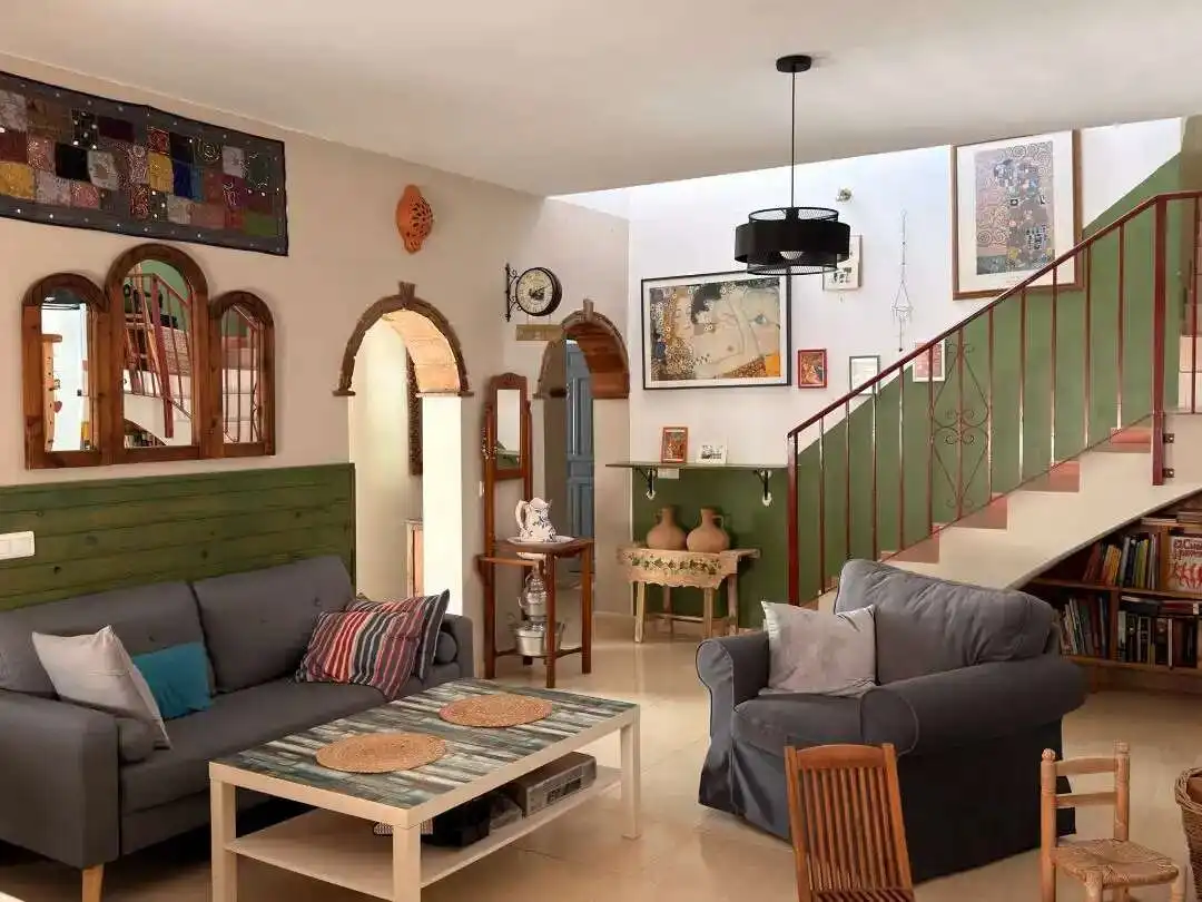 Sala de estar de Piso en venta en Benamargosa con Terraza y Trastero