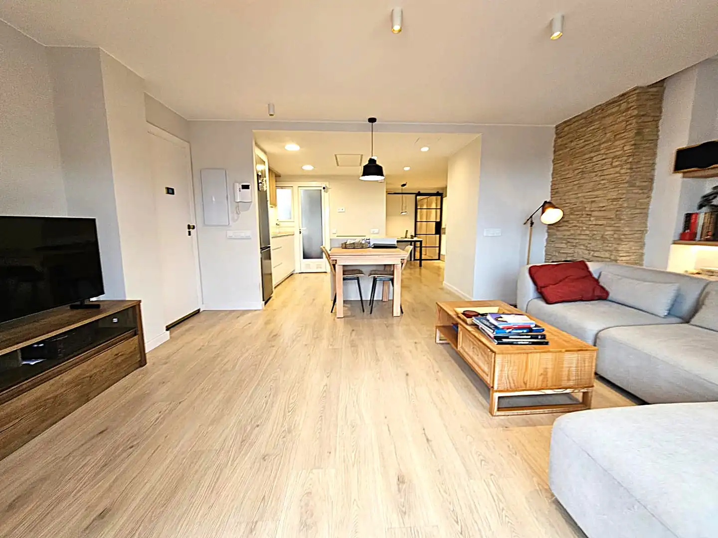 Sala de estar de Piso en venta en Terrassa con Aire acondicionado, Calefacción y Parquet
