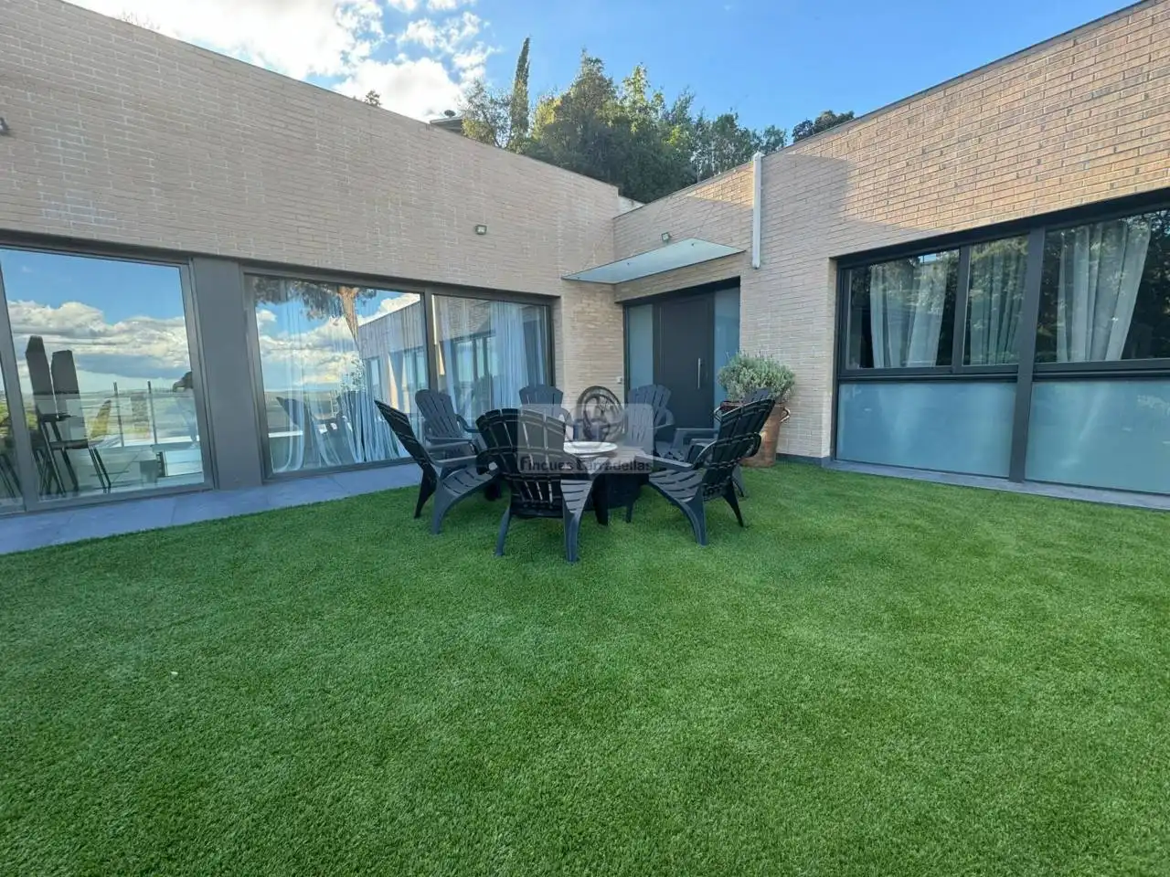 Terrassa de Casa o xalet en venda en Fogars de la Selva amb Aire condicionat, Calefacció i Jardí privat