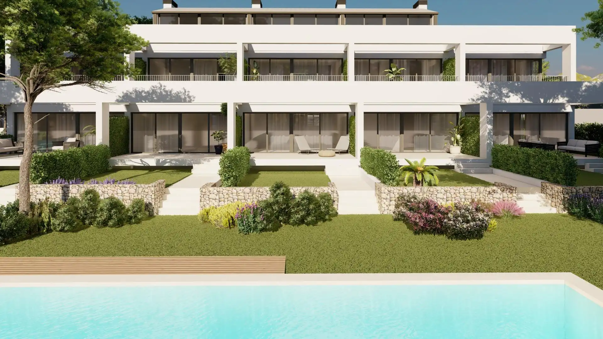 Apartament amb piscina en venda a Pego