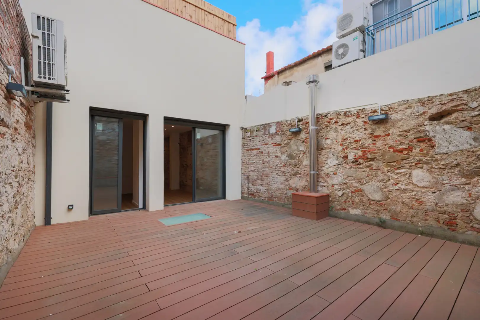 Terraza de Planta baja en venta en Badalona con Aire acondicionado, Calefacción y Parquet