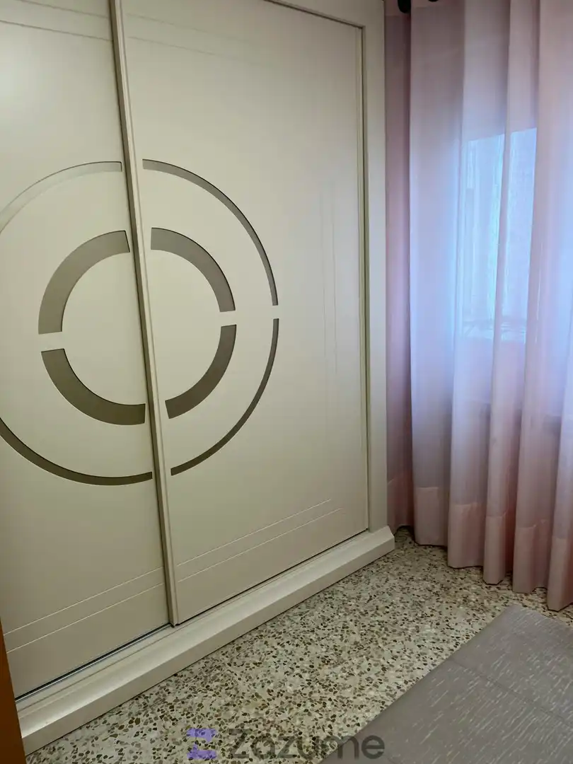Schlafzimmer von Wohnung zur Miete in Zaragoza mit Klimaanlage, Heizung und Möbliert
