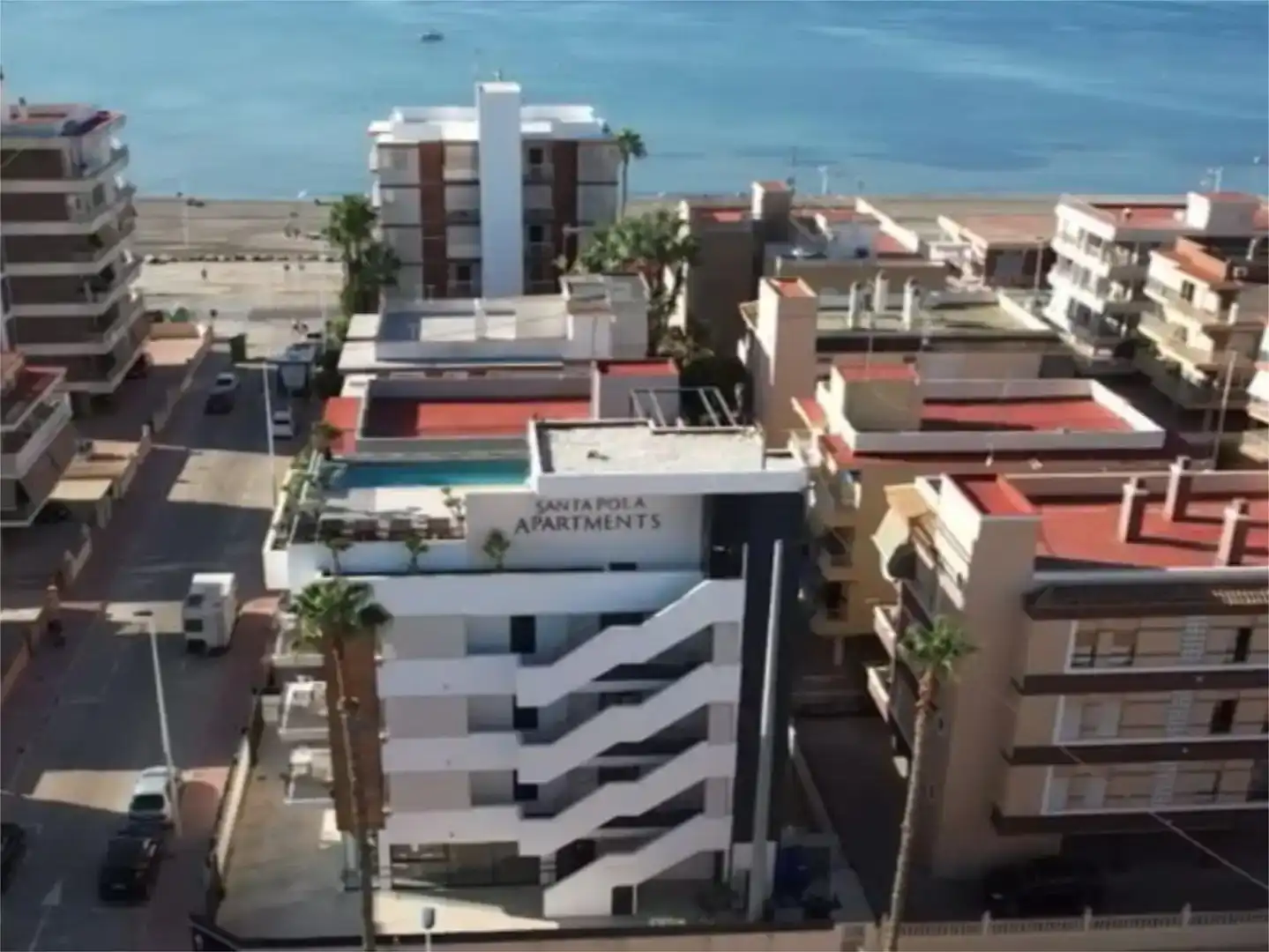 Exterior view of Commercial properties for sale in Santa Pola  with Air Conditioner