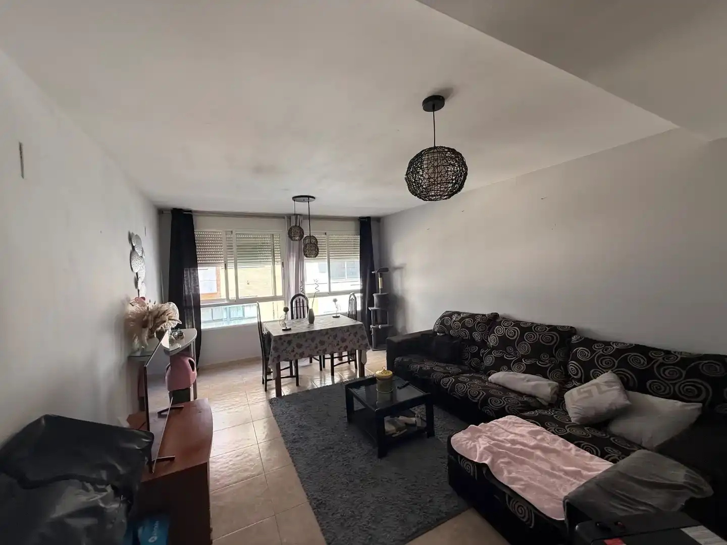 Sala d'estar de Pis en venda en Almazora / Almassora amb Jardí privat, Traster i Moblat