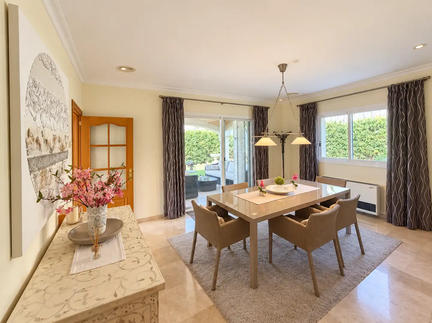 Dining room of Houses for sale in Son Verí