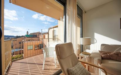 Terrasse von Wohnung zum verkauf in La Pobla de Cérvoles mit Heizung, Parkett und Balkon