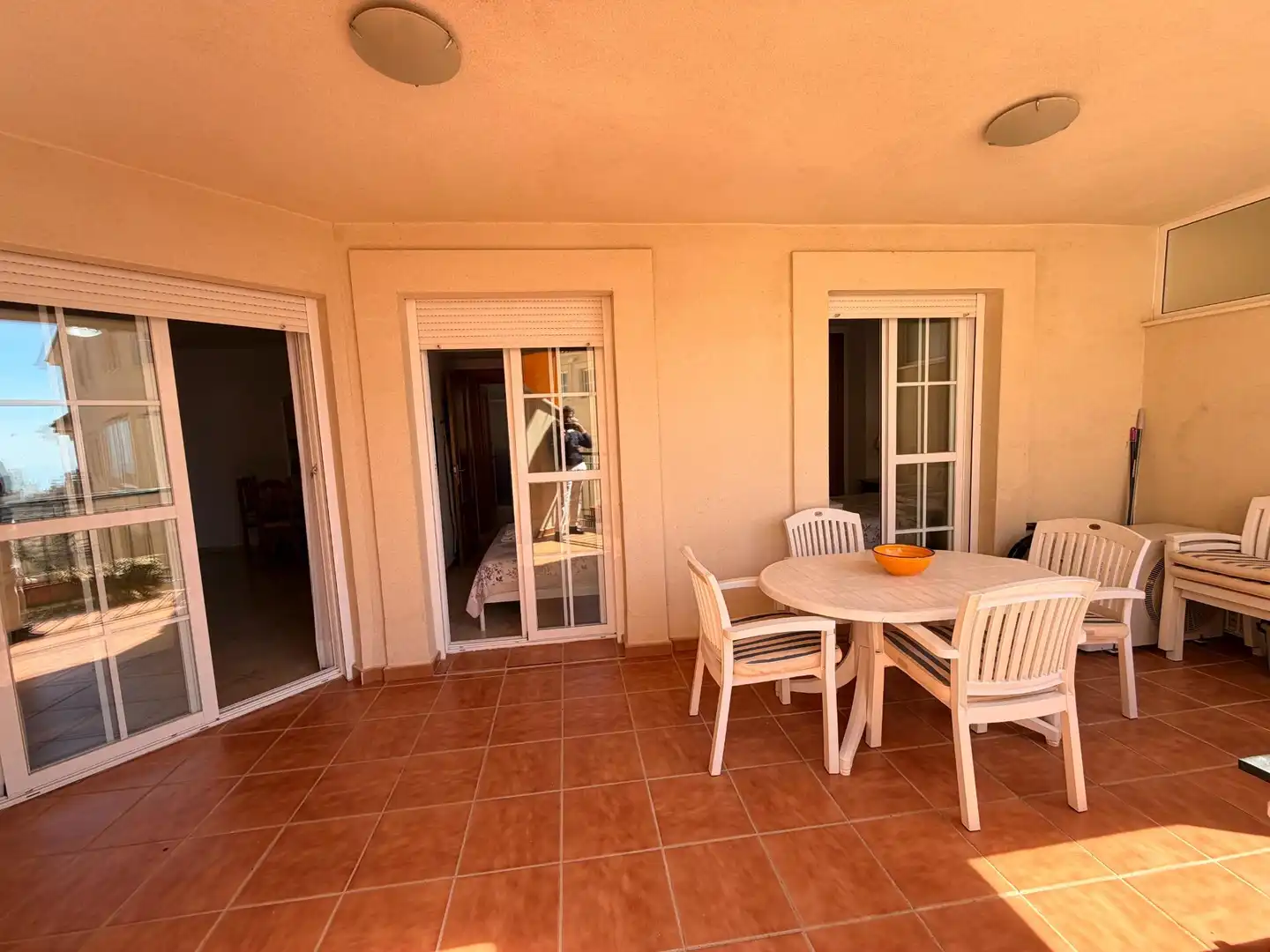 Terrace of Flat for sale in Benalmádena  with Private garden, Terrace and Community pool