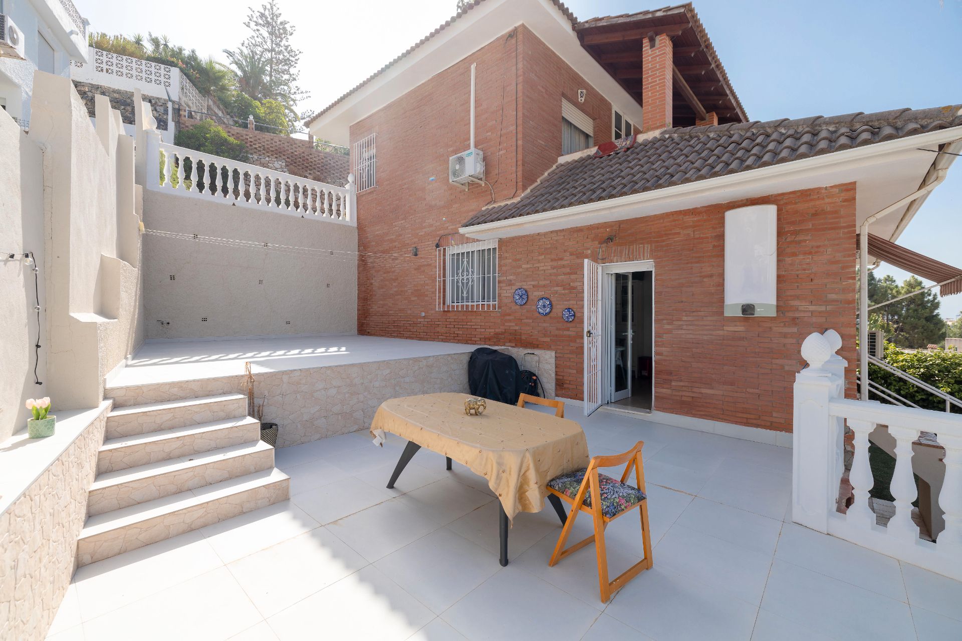 Jardí de Casa o xalet en venda en Málaga Capital amb Aire condicionat, Calefacció i Jardí privat