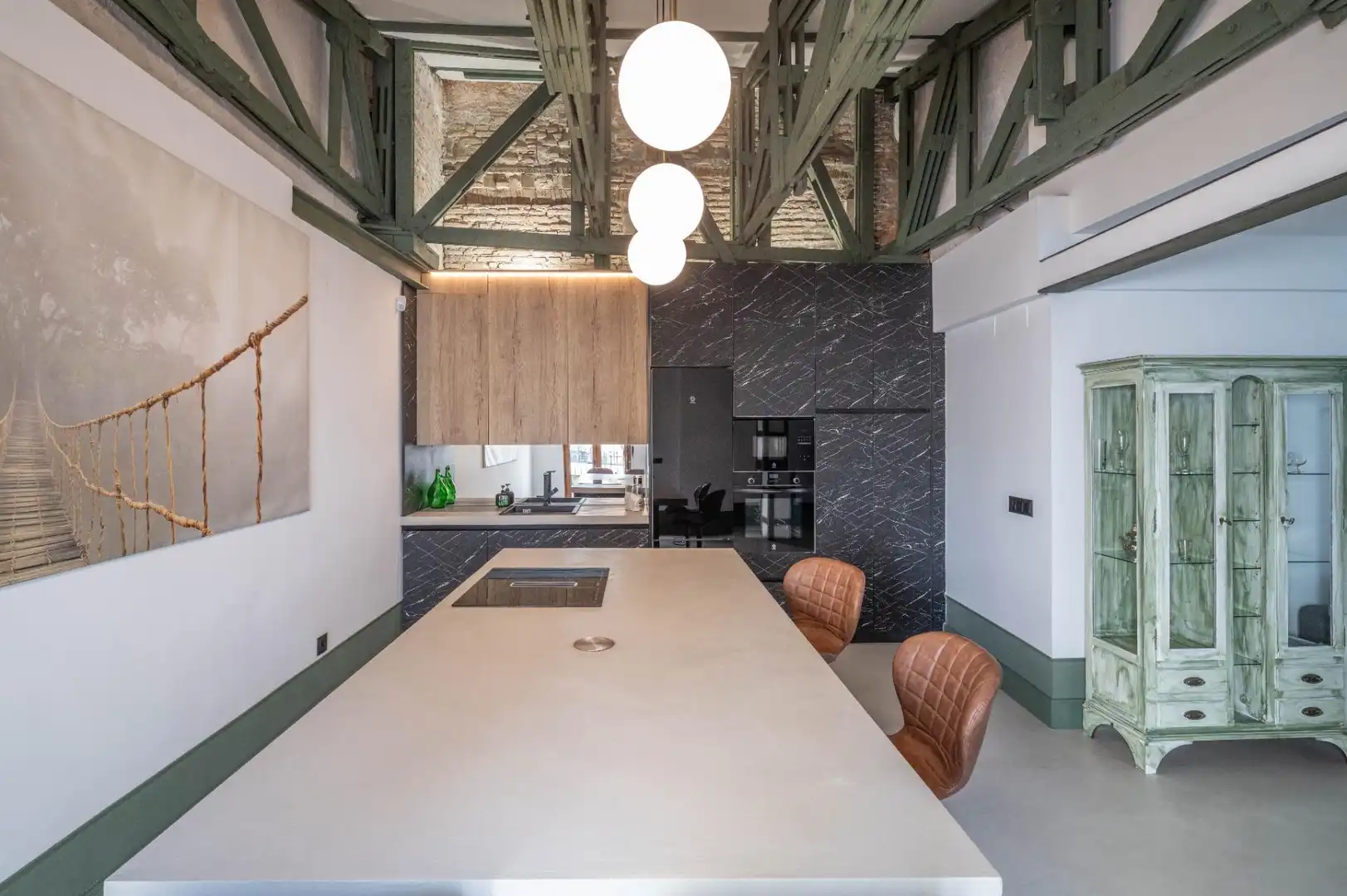 Cuina de Apartament en venda en Granada amb Aire condicionat, Calefacció i Terrassa