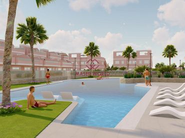 Erdgeschosswohnung mit Pool zum Verkauf in Pilar de la Horadada ciudad