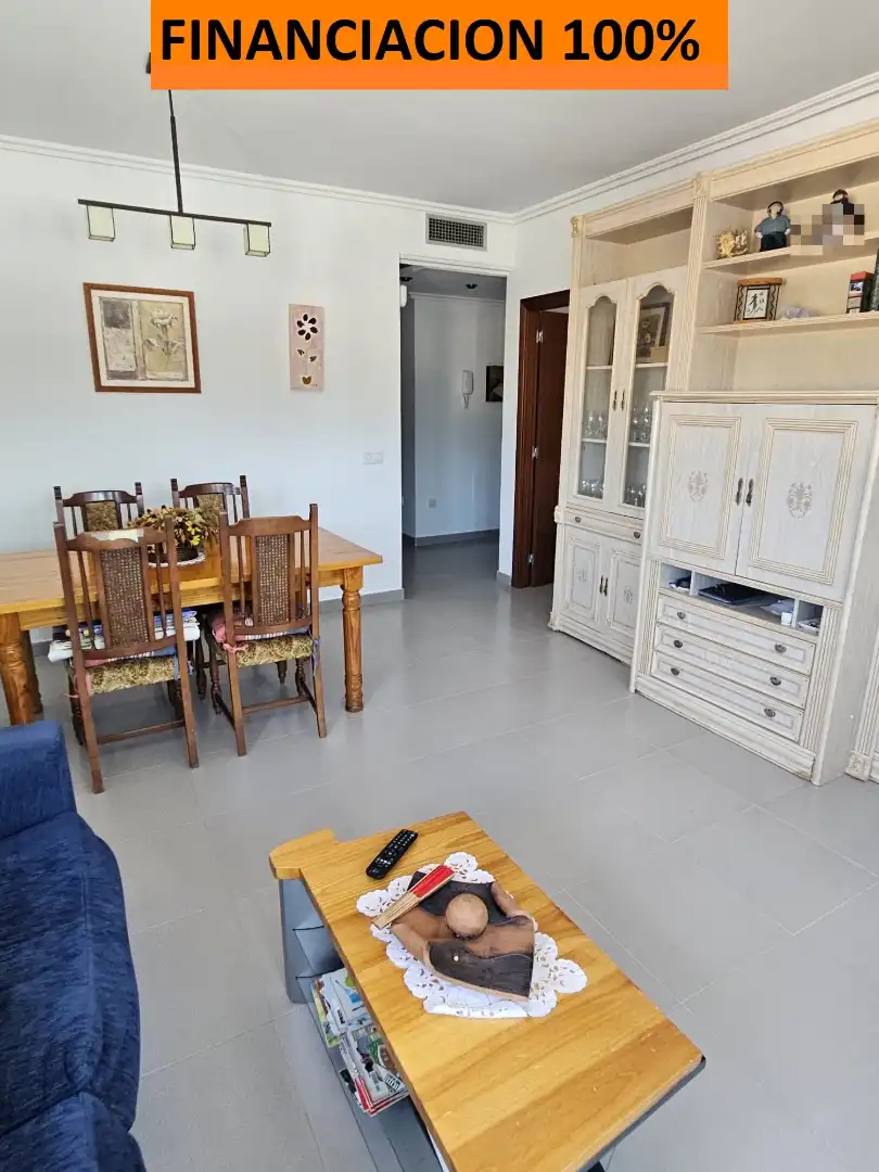 Dining room of Flat for sale in Mont-roig del Camp  with Air Conditioner, Terrace and Furnished