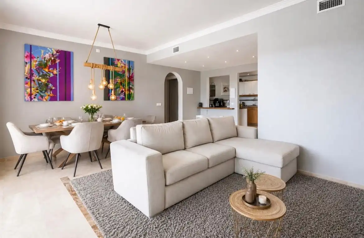 Living room of Flat for sale in Los Arqueros - Puerto del Almendro