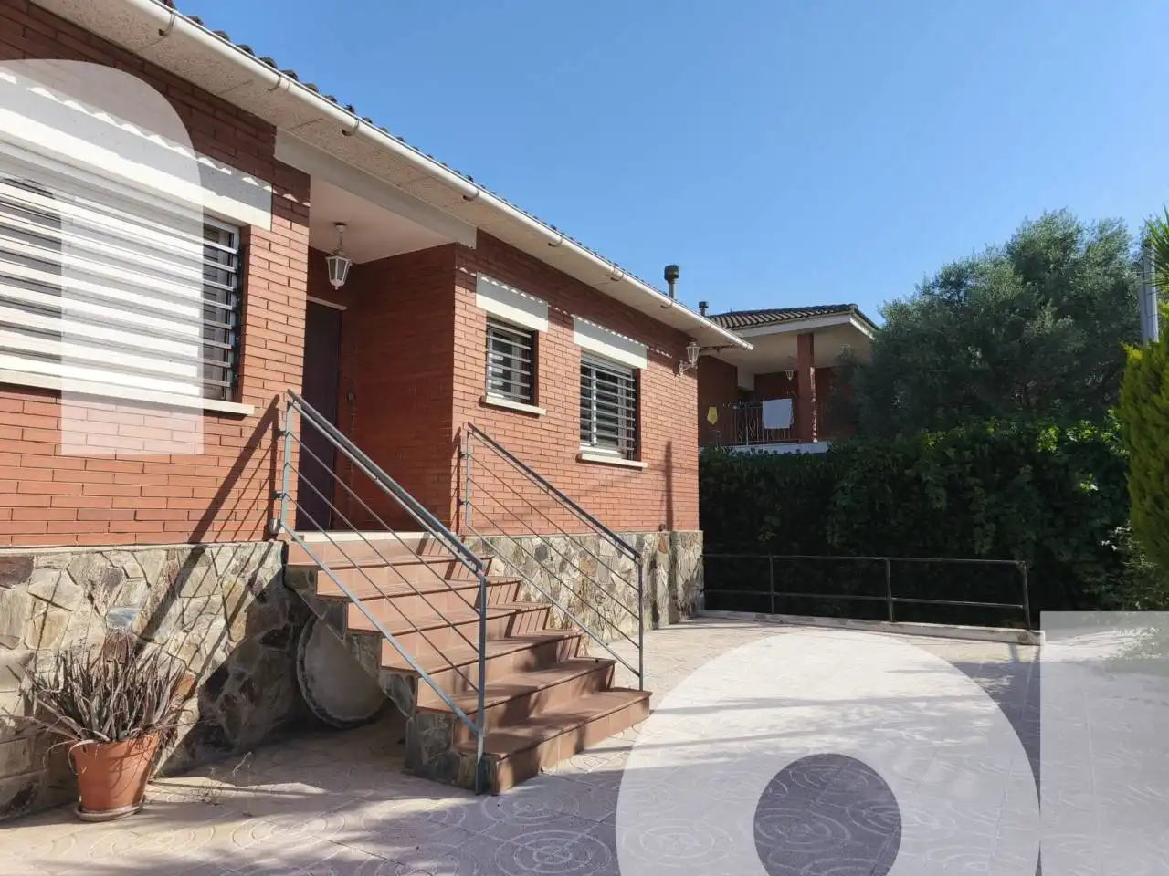 Vista exterior de Casa o chalet en venta en Lliçà d'Amunt con Jardín privado, Terraza y Piscina