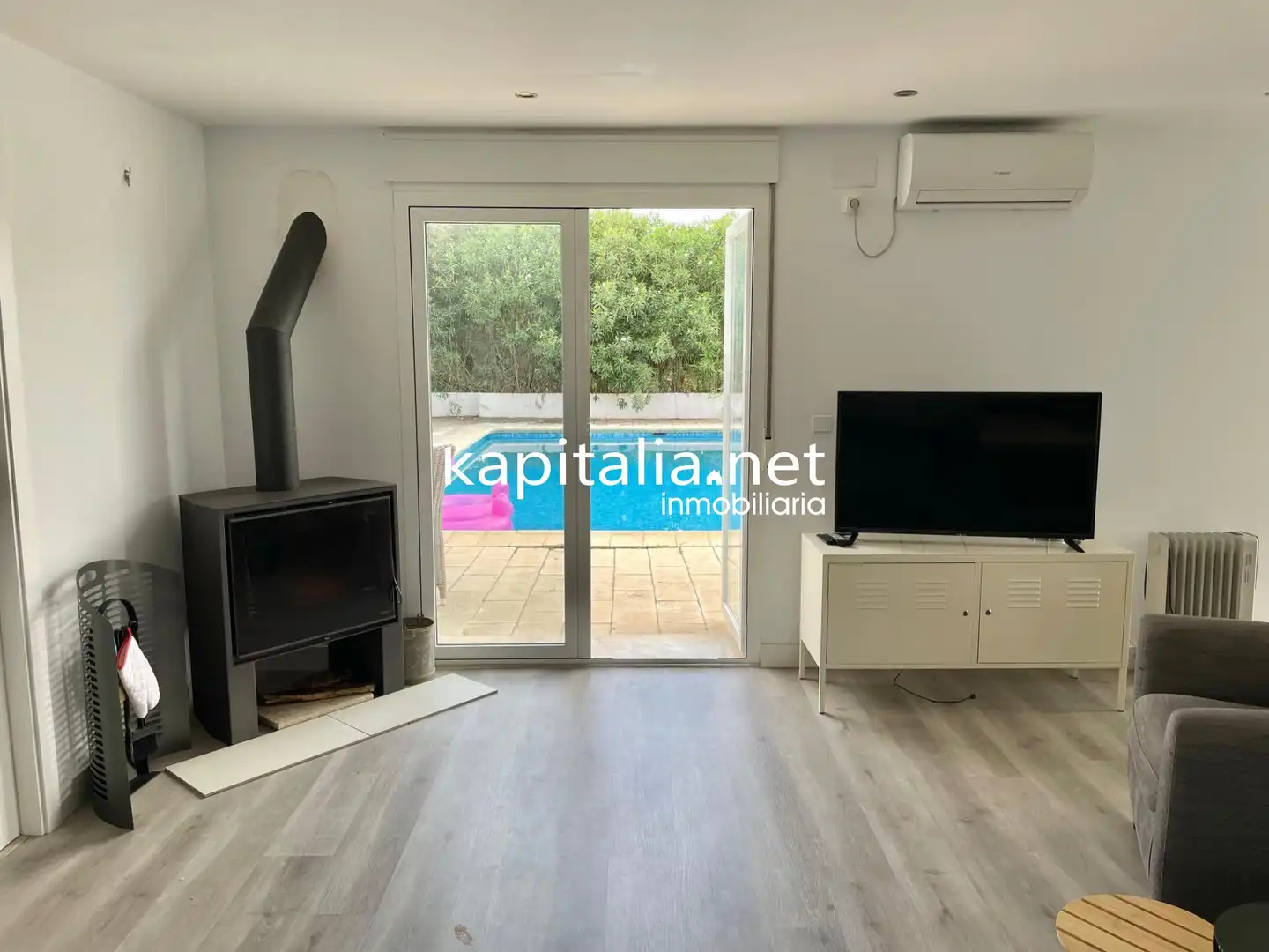 Sala de estar de Casa o chalet en venta en Ontinyent con Aire acondicionado, Jardín privado y Terraza