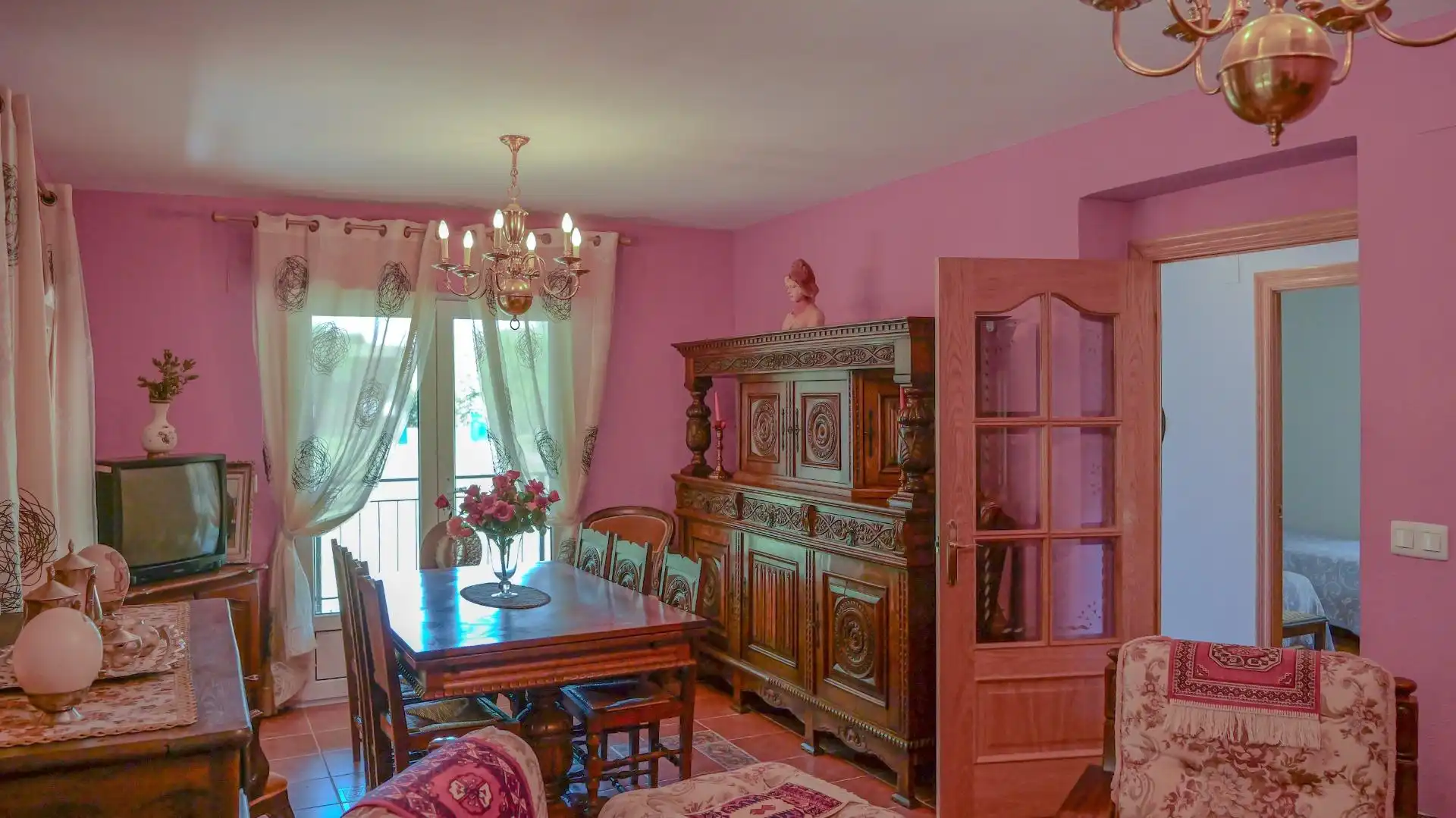 Comedor de Finca rústica en venta en Mahamud con Calefacción, Jardín privado y Terraza