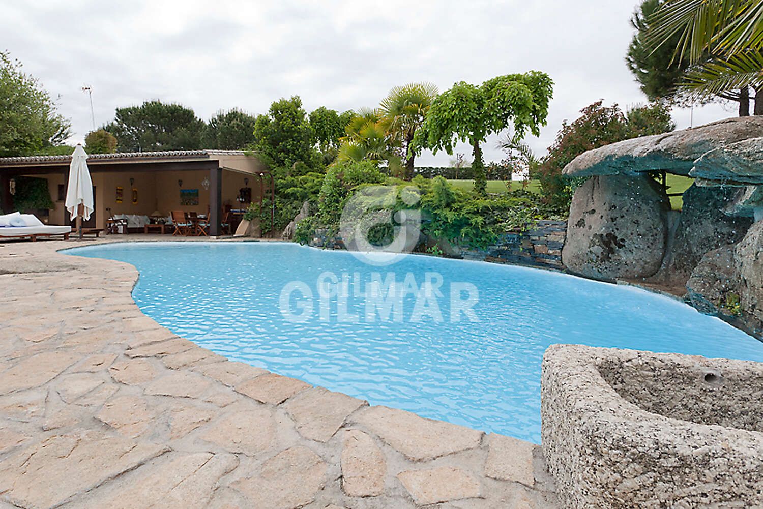 Swimming pool of House or chalet for sale in Boadilla del Monte  with Heating, Private garden and Swimming Pool