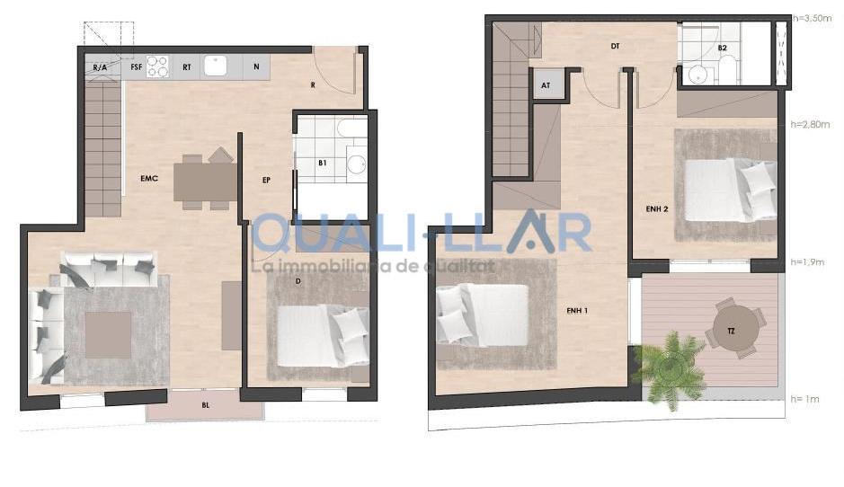 Foto 1 de Dúplex en venda a Carrer D'eugeni D'ors, Centre - Can Nadal, Barcelona