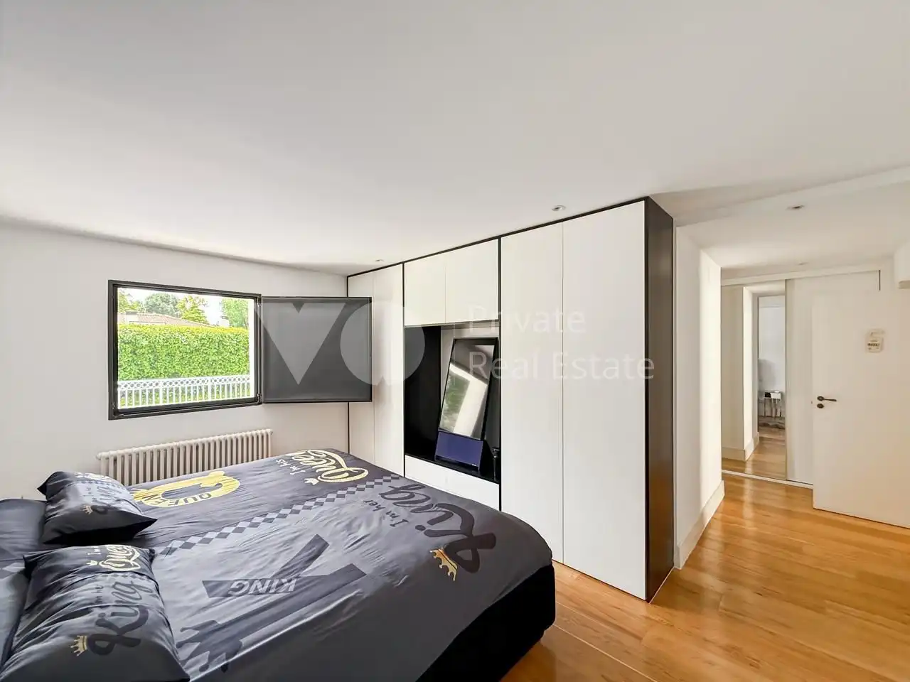 Bedroom of Houses for sale in Villanueva de la Cañada  with Air Conditioner, Heating and Private garden